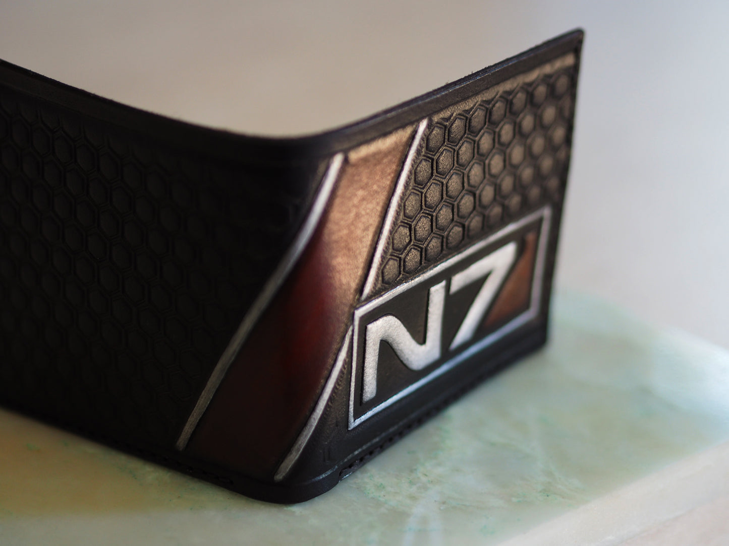 N7 leather wallet