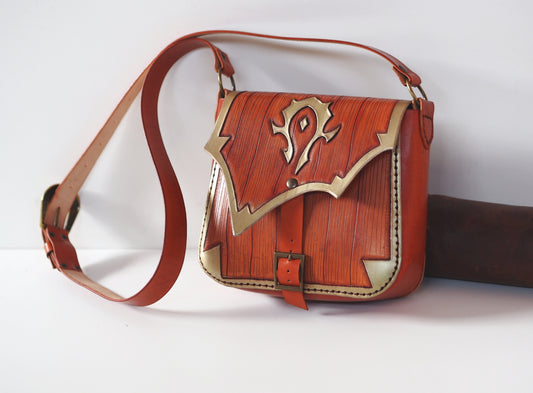 The Horde leather bag - brown version