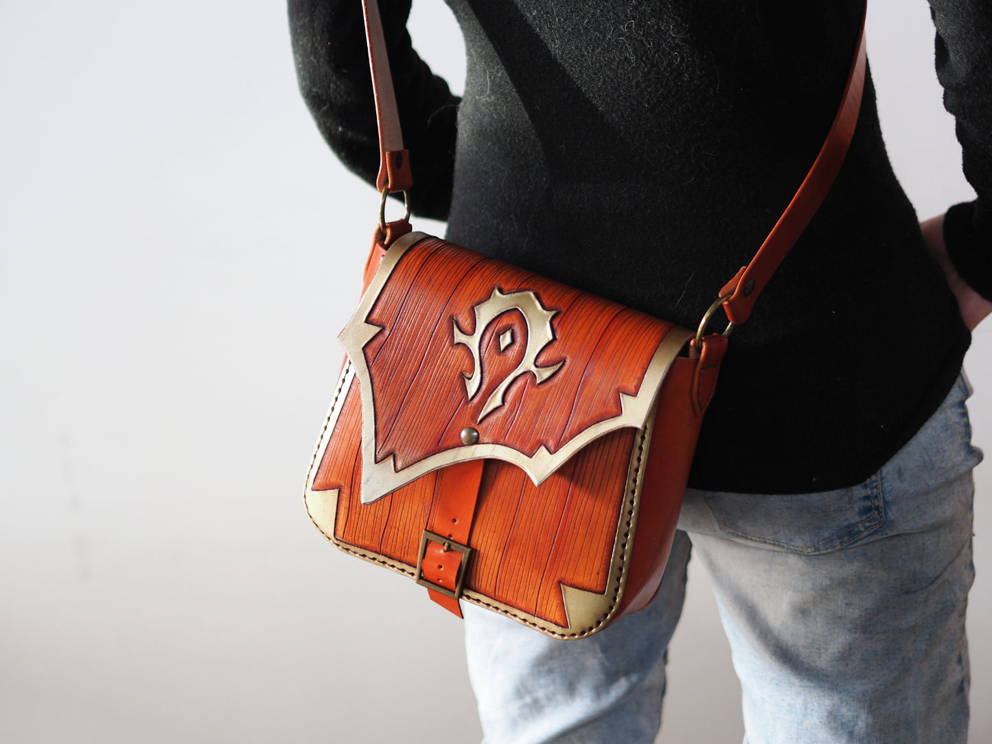 The Horde leather bag - brown version