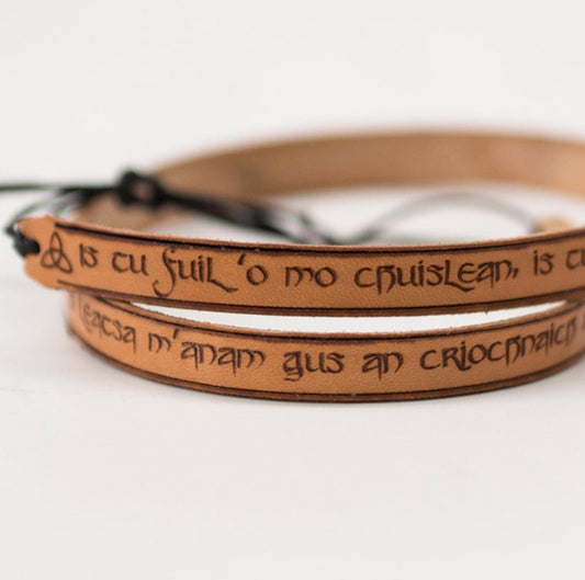 Outlander leather bracelet